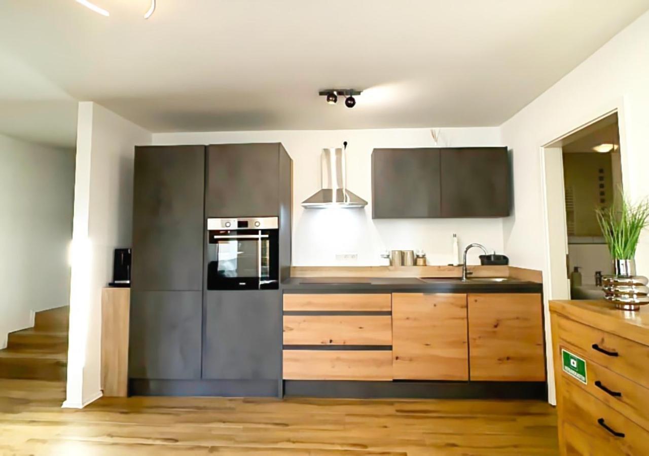 Greenhouse Living Apartment Nivis Mit Garten - 4 Minuten Nach Winterberg - Wandern, Mountainbike Fahren - Natur Geniessen Medebach Extérieur photo